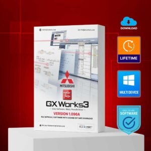 Mitsubishi GX-Works3 Version 1.096A PLC (Official) Software With License Key Safe Download